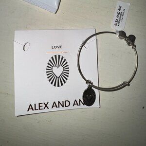 BRAND NEW Alex & Ani "Love" Bangle Bracelet